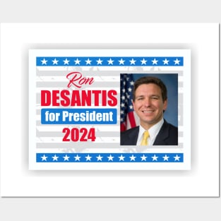 Ron Desantis for President 2024 Posters and Art